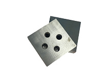 Комплект ножей для станков резки арматуры GQ40 PRO 83х83х26 (Blades Double Hole) (Z)