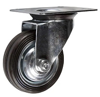 Колесо поворотное резина SC 63 160 мм РФ Колесо поворотное резина SC 63 160 мм РФ
