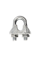 Зажим канатный TOR ф=5 мм DIN 741 (Q) Зажим канатный TOR ф=5 мм DIN 741 (Q)