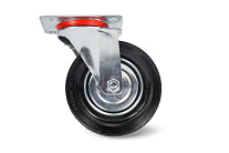 Колесо поворотное резина SC 63 160 мм (F) Колесо поворотное резина SC 63 160 мм (F)