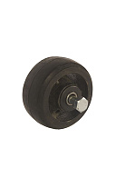 Колесо большегрузное D 46 100 мм резина на ось (F) Колесо большегрузное D 46 100 мм резина на ось (F)