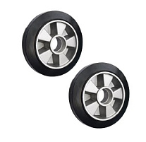 Колесо резиновое 80х70 мм без подшипника для тележек гидравлических BF/DF-III/RHP/AC/DF/CW2/PWH Колесо резиновое 80х70 мм без подшипника для тележек гидравлических BF/DF-III/RHP/AC/DF/CW2/PWH