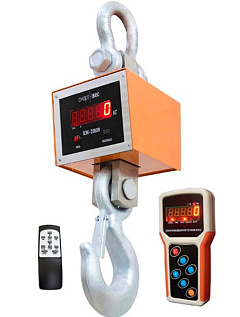 Весы крановые ВЭК-20000 с дублированием показаний на пульт Весы крановые ВЭК-20000 с дублированием показаний на пульт