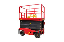 Подъемник ножничный самоходный 500 кг 9/11 м TOR SJY-0,5-9DC аккумуляторный (G)