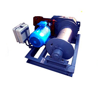 Лебедка тяговая ТЭЛ-3,2 г/п 3200 кг Н-250 м (без каната) Лебедка тяговая ТЭЛ-3,2 г/п 3200 кг Н-250 м (без каната)