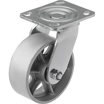 Колесо большегрузное поворотное SCS 63 150 мм чугунное (N) Колесо большегрузное поворотное SCS 63 150 мм чугунное (N)