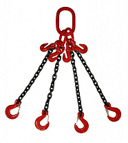Строп цепной TOR 4СЦ г/п 4,25 т 8,0 м с укорачивающими крюками Строп цепной TOR 4СЦ г/п 4,25 т 8,0 м с укорачивающими крюками
