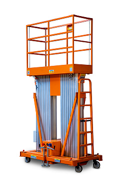 Подъемник мачтовый аккумуляторный 200 кг 8/10 м TOR GTWY8-200S DC 2-мачтовый Подъемник мачтовый аккумуляторный 200 кг 8/10 м TOR GTWY8-200S DC 2-мачтовый