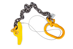 Захват для вертикального подъема барабанов ZVB-3 г/п 3,15 т 1,0 м Захват для вертикального подъема барабанов ZVB-3 г/п 3,15 т 1,0 м