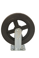 Колесо большегрузное неповоротное FCd 85 250 мм обрезиненное (N) Колесо большегрузное неповоротное FCd 85 250 мм обрезиненное (N)