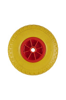 Колесо литое полиуретановое 260 мм PU 1805-2 с пластиковым ободом (без подшипника) Колесо литое полиуретановое 260 мм PU 1805-2 с пластиковым ободом (без подшипника)