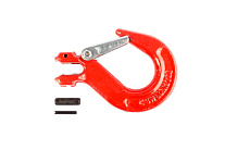 Крюк с вилочным креплением и защелкой TOR г/п 1,12 тн (D) Крюк с вилочным креплением и защелкой TOR г/п 1,12 тн (D)