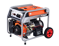 Генератор бензиновый 6,0 кВт 220В 27 л с электростартером и колесами TOR KM8000H Генератор бензиновый 6,0 кВт 220В 27 л с электростартером и колесами TOR KM8000H
