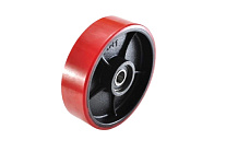 Колесо полиуретан 80х50 мм с подшипником для тележек гидравлических HLS Колесо полиуретан 80х50 мм с подшипником для тележек гидравлических HLS