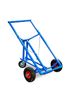 Тележка складская для металлических бочек TOR КБ-2 (250 пневмо+160 поворотное) Тележка складская для металлических бочек TOR КБ-2 (250 пневмо+160 поворотное)