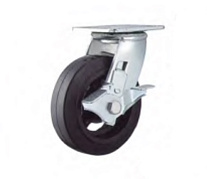 Колесо большегрузное поворотное SCdb 85 250 мм обрезиненное с тормозом (N) Колесо большегрузное поворотное SCdb 85 250 мм обрезиненное с тормозом (N)