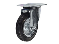 Колесо поворотное усиленное резина SRC 42 100 мм Колесо поворотное усиленное резина SRC 42 100 мм