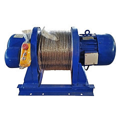 Лебедка электрическая 5000кг 100м с канатом 380В TOR KDJ PRO