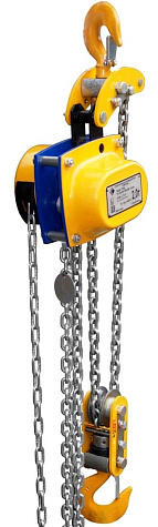 Таль ручная шестеренная цепная стационарная ТРШСп 2,0 т 3 м Таль ручная шестеренная цепная стационарная ТРШСп 2,0 т 3 м