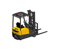 Погрузчик электрический трехопорный TOR 1,6 т 4,5 м CPD20SA-16 48В/560Ач сайдшифт, своб. ход мачты  Погрузчик электрический трехопорный TOR 1,6 т 4,5 м CPD20SA-16 48В/560Ач сайдшифт, своб. ход мачты