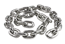 Цепь круглозвенная TOR G80 EN818-2 6х18 оцинкованная некалиброванная Цепь круглозвенная TOR G80 EN818-2 6х18 оцинкованная некалиброванная
