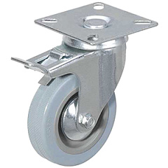 Колесо аппаратное поворотное SCgb 55 125 мм с тормозом (F) Колесо аппаратное поворотное SCgb 55 125 мм с тормозом (F)