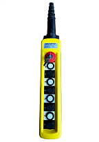 Пульт управления XAC-A8713Y для тали (8 кнопок, 1 скорость, ключ-марка, стоп, IP65, 380В) Пульт управления XAC-A8713Y для тали (8 кнопок, 1 скорость, ключ-марка, стоп, IP65, 380В)