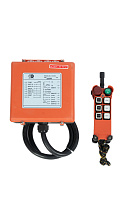 Комплект радиоуправления TOR F24-6D (380В, 6 кнопок, двухскоростной) Комплект радиоуправления TOR F24-6D (380В, 6 кнопок, двухскоростной)